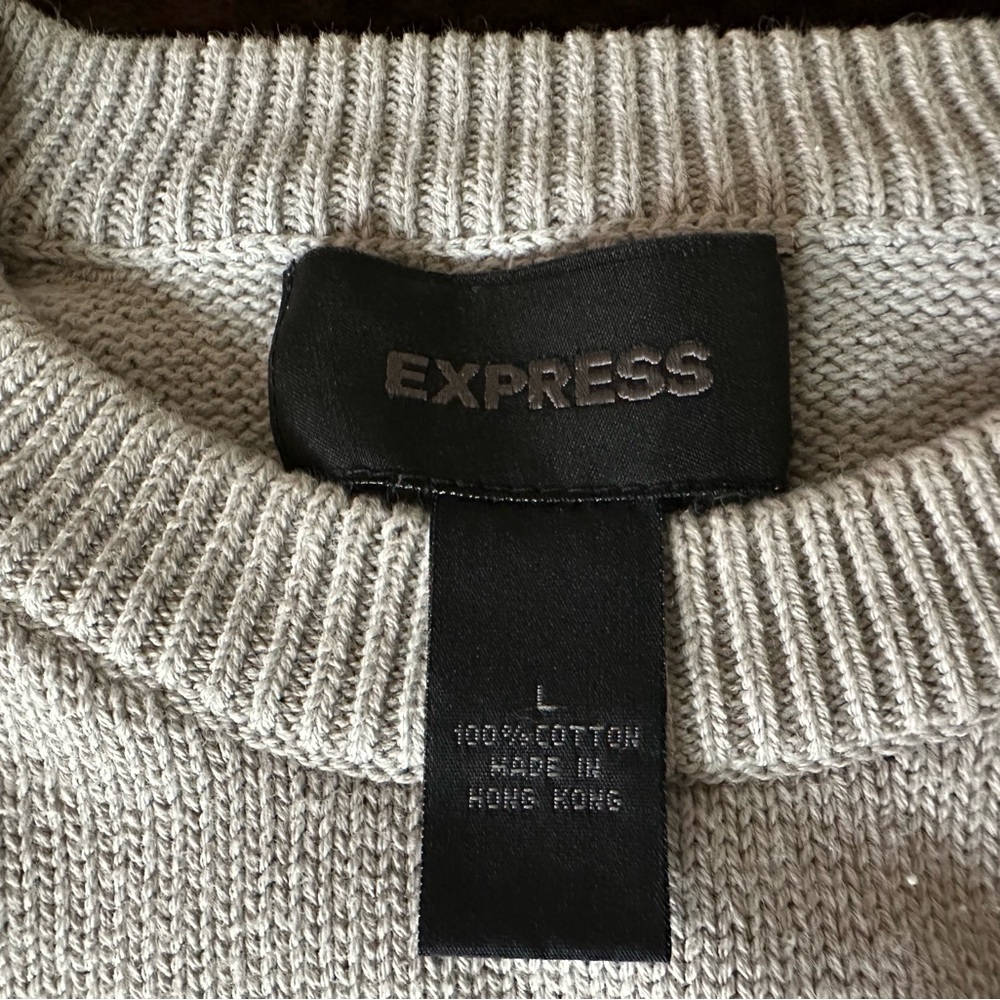 Express Men’s 100% cotton sweater - Picture 2 of 4